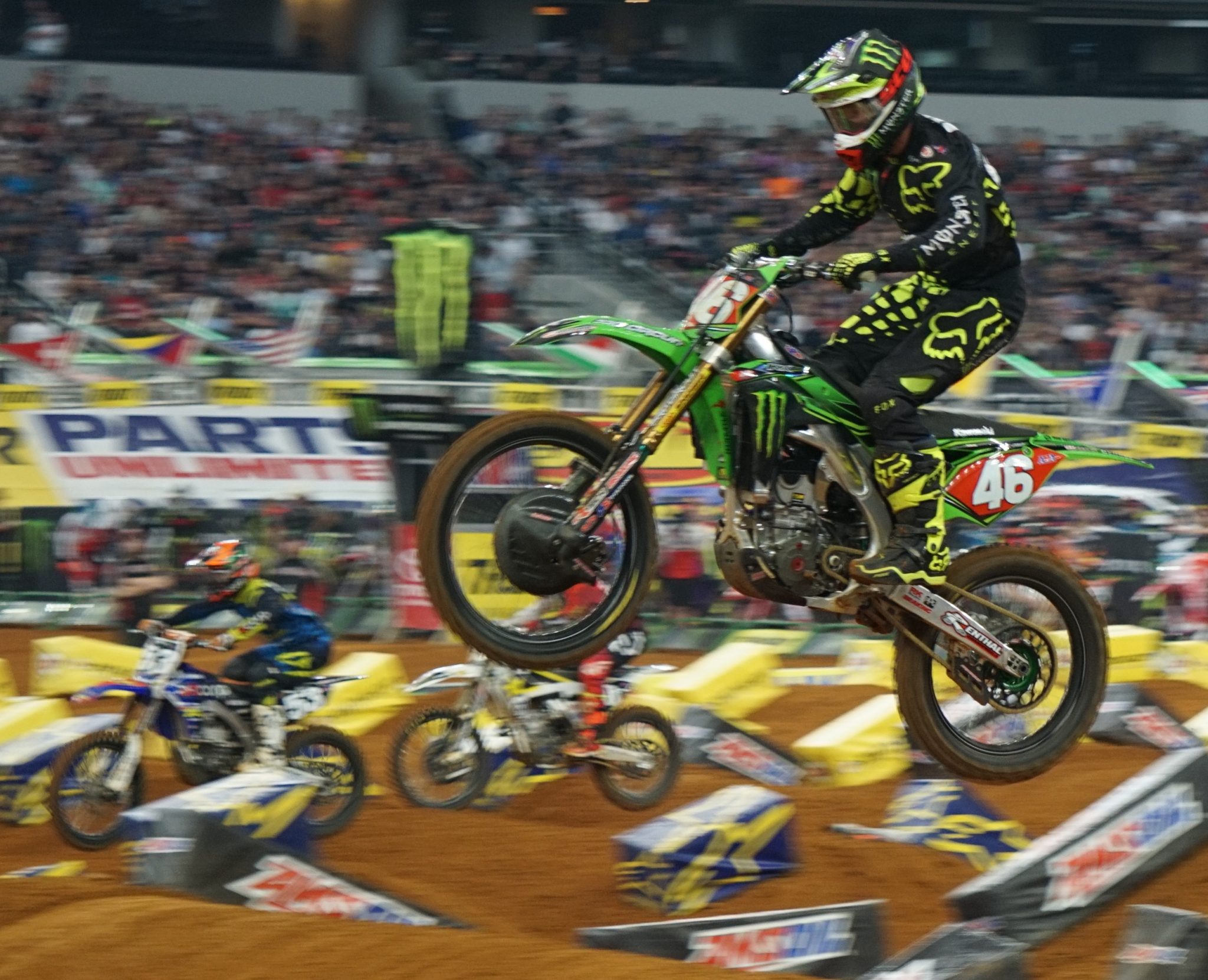 Justin Hill Heat 2 SX 2017 Arlington Texas